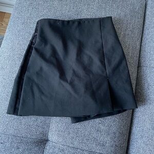 Zara black skort